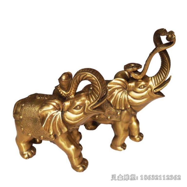 大象铜雕 (95)