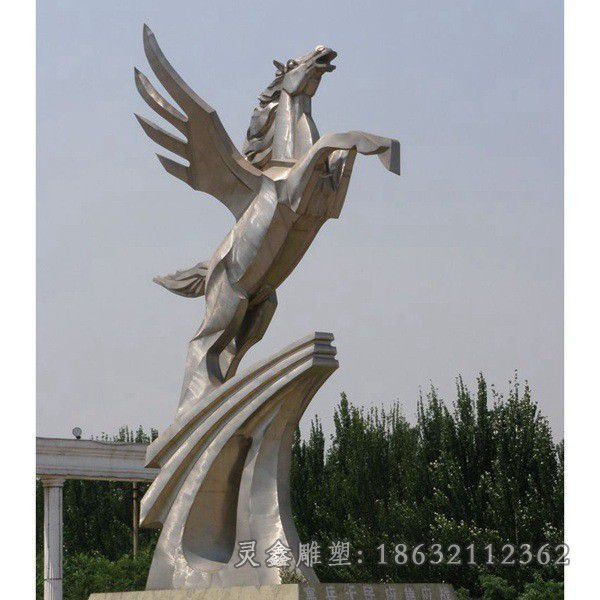 不锈钢抽象几何雕塑校园园林景观镜面抽象金属商场美陈户外摆件18787