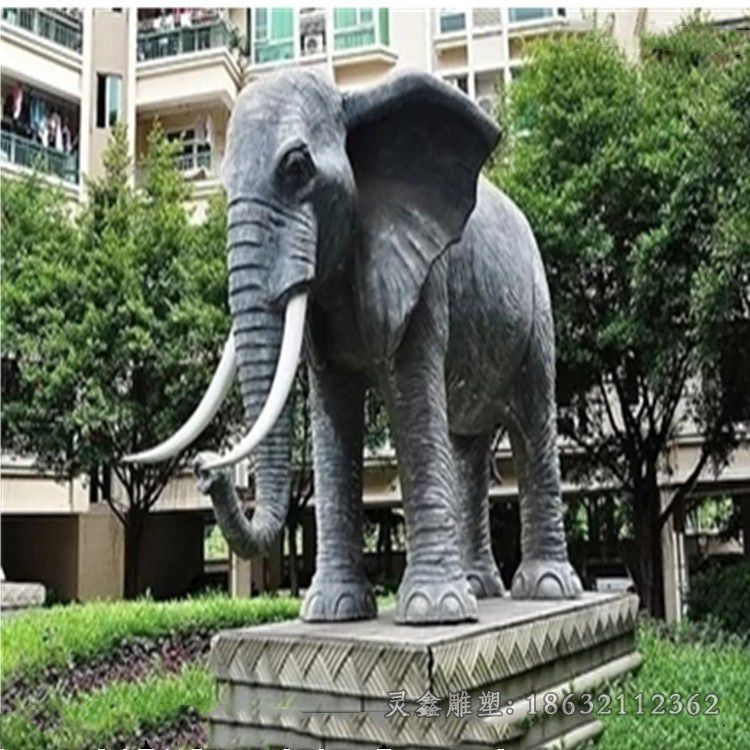 大象铜雕 (64)