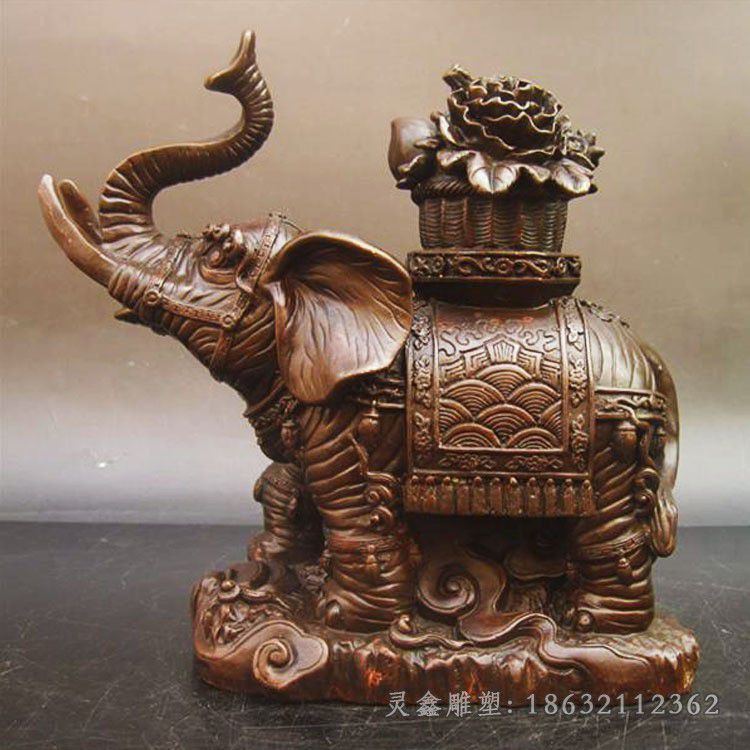 大象铜雕 (106)