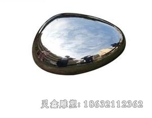 不锈钢鹅卵石景观雕塑 (15)_看图王