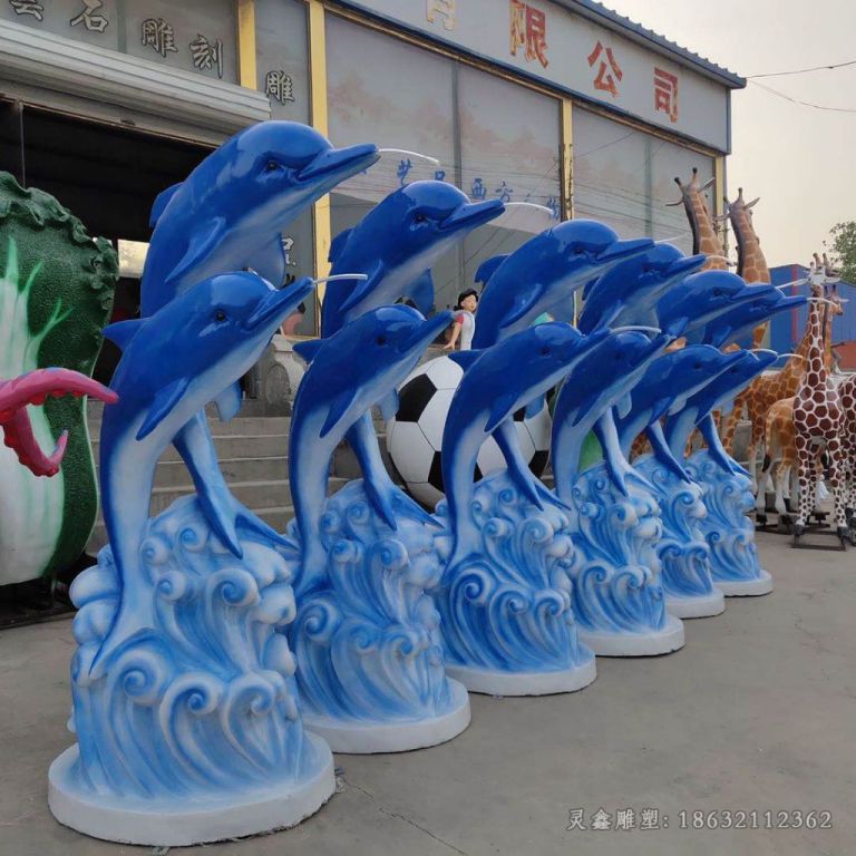 不锈钢海豚 (11)