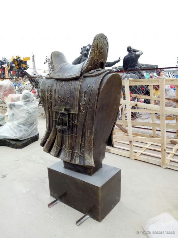马鞍景观铜雕 (1)