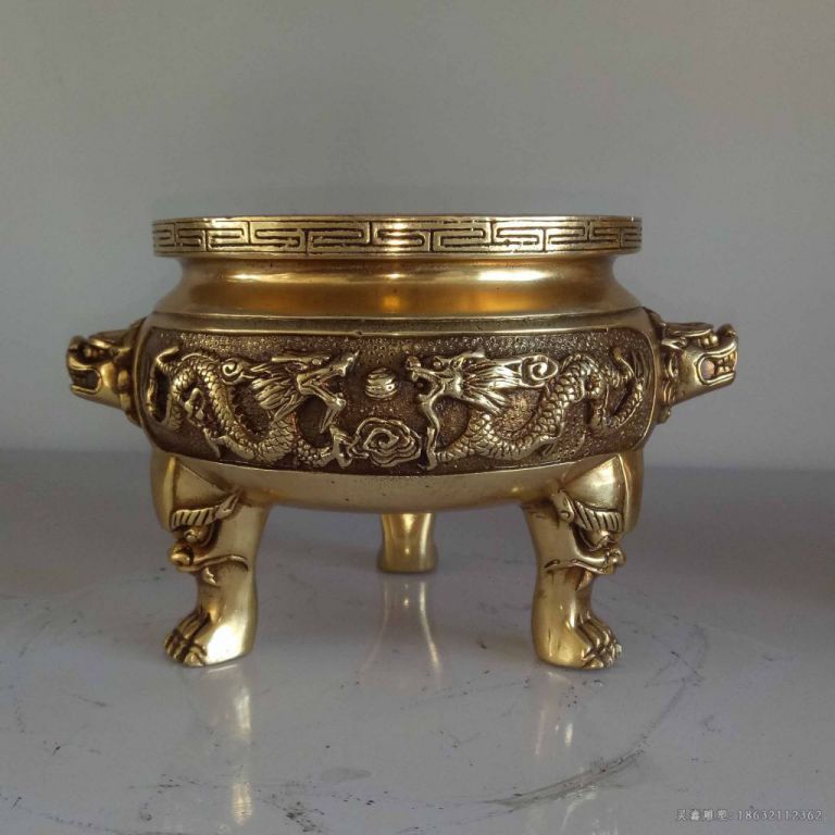 葫芦镇宅招财景观铜雕 (13)