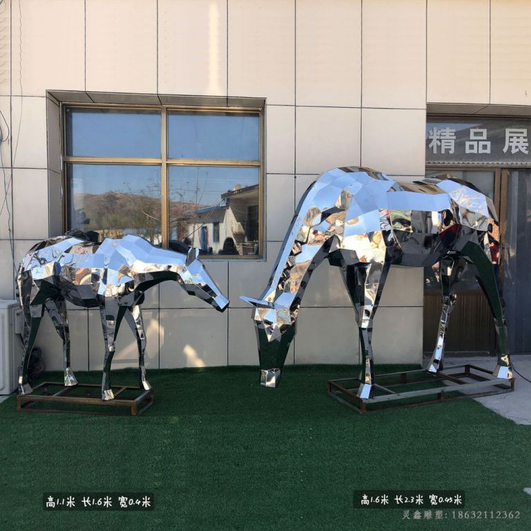 不锈钢马动物雕塑 (3)[1]