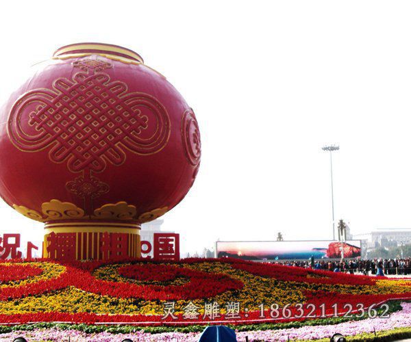 广场灯笼不锈钢雕塑