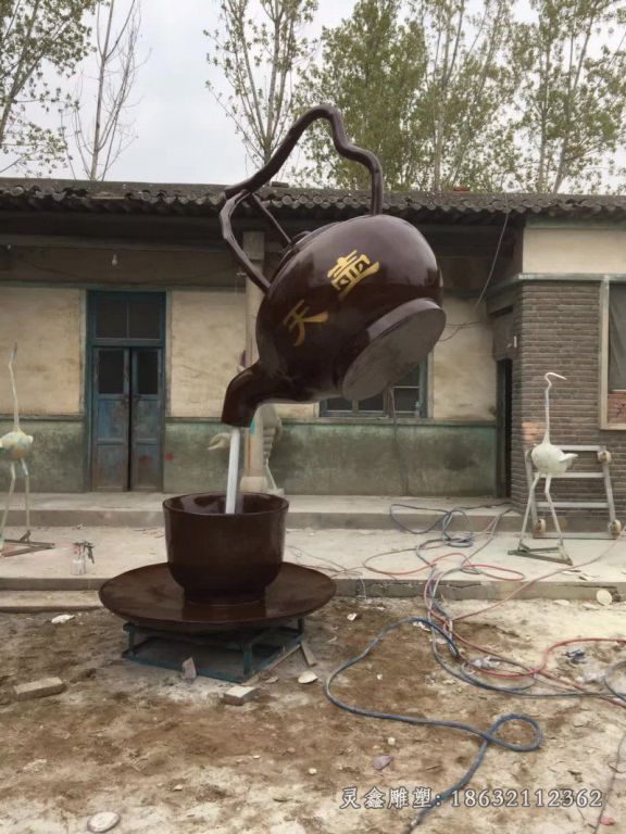 天壶景观铜雕