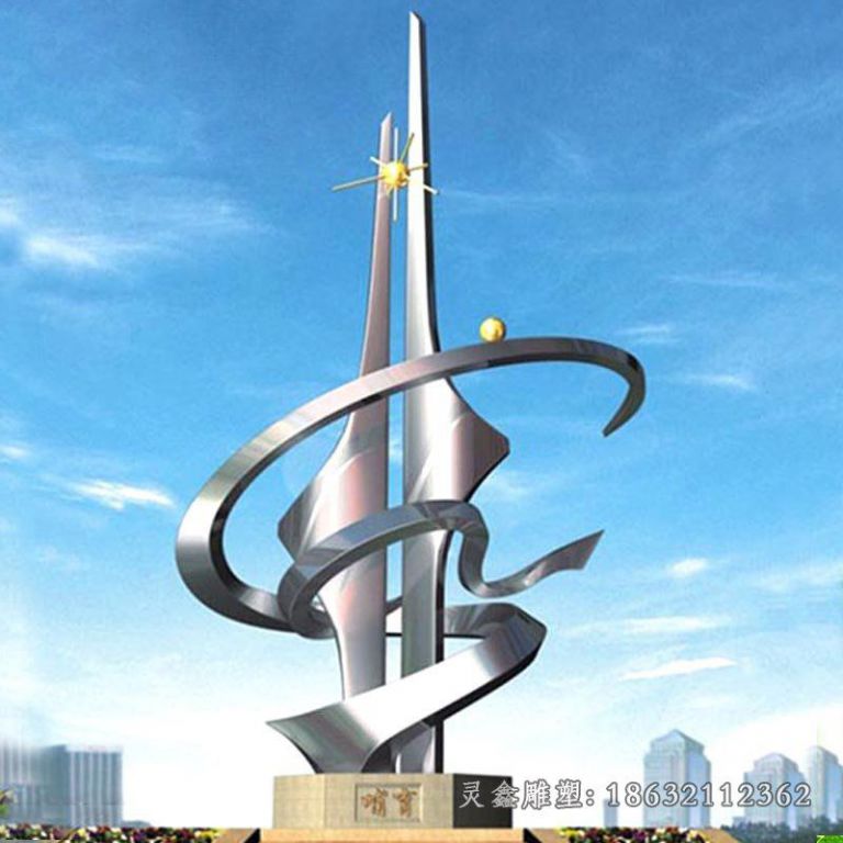 哺育不锈钢雕塑