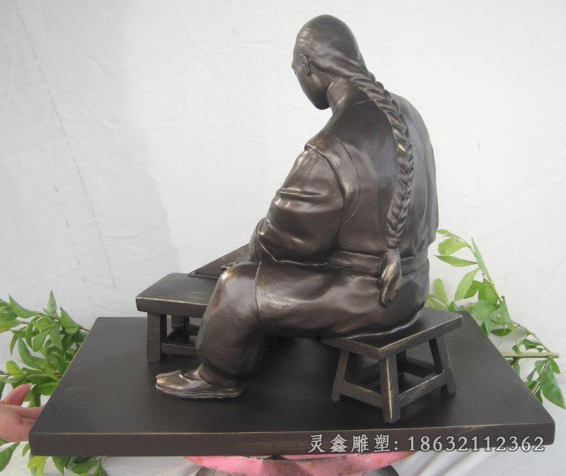 切面景观人物雕塑