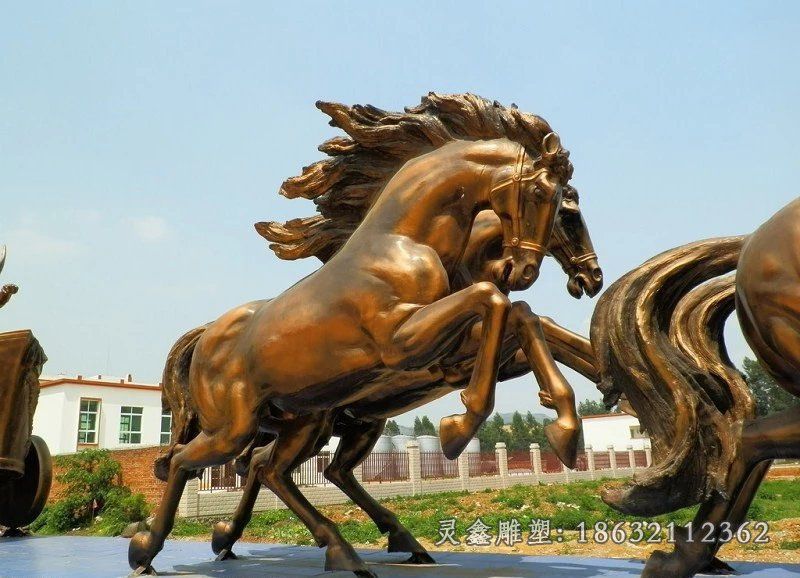 阿波罗战车广场雕塑