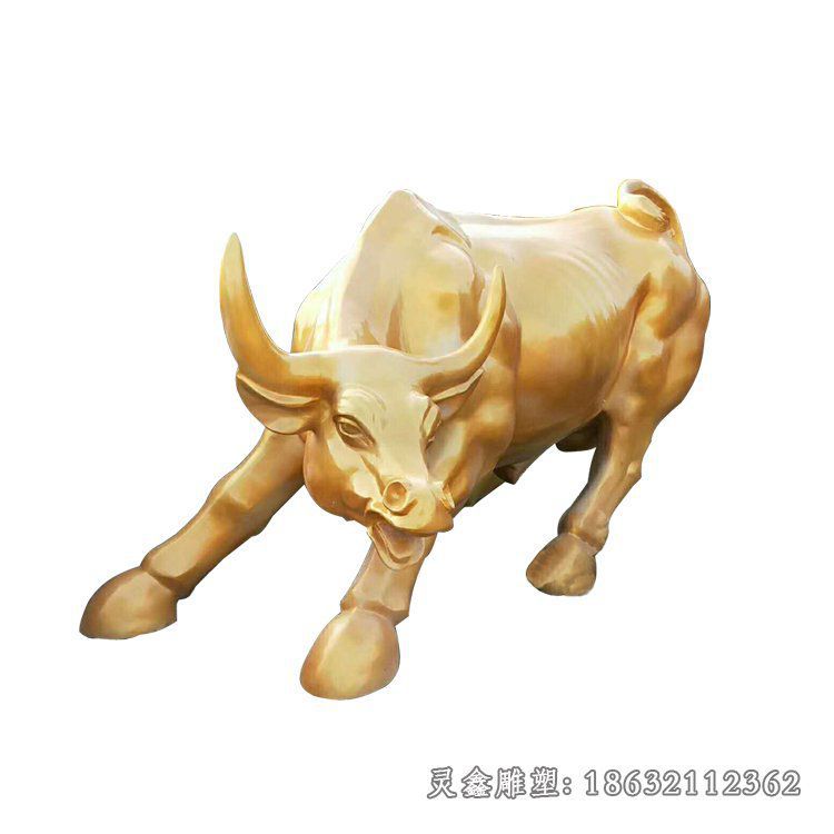 华尔街公园牛雕塑