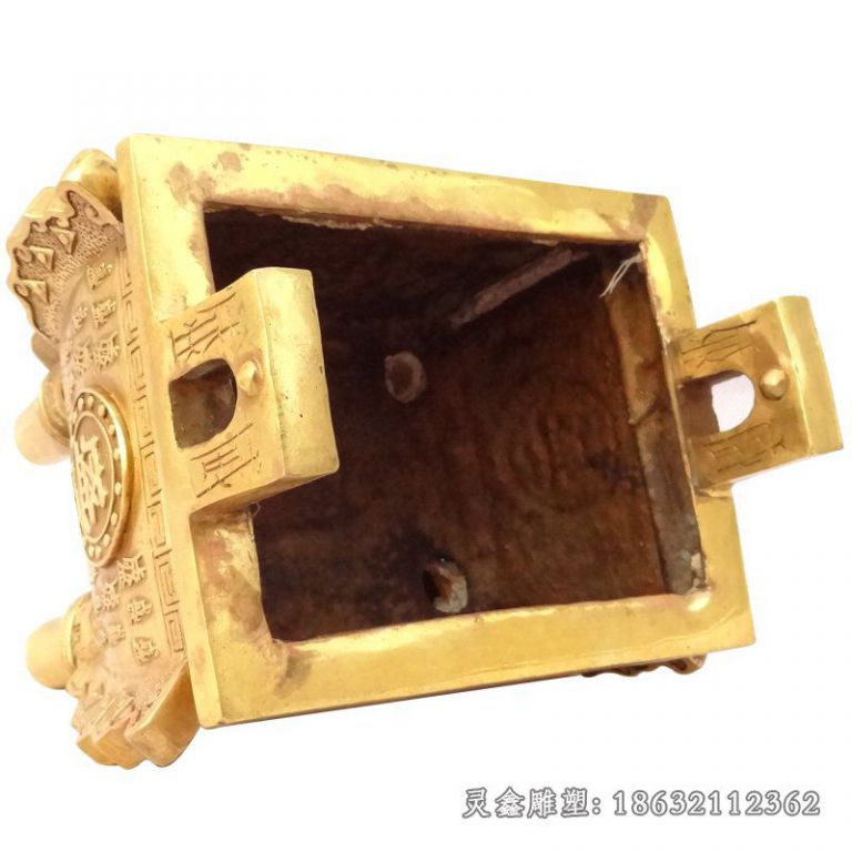 黄铜鼎景观雕塑