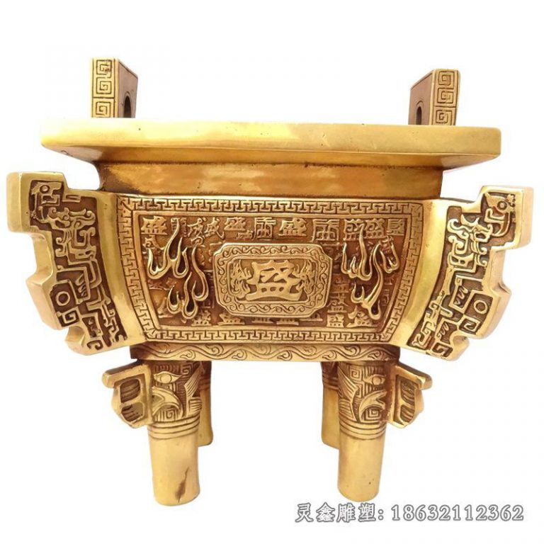 鼎公园景观铜雕