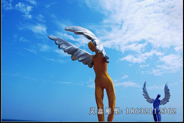 不锈钢公园景观雕塑