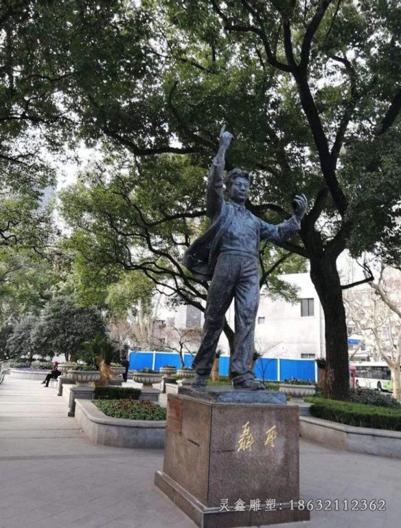 聂耳音乐家人物铜雕