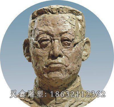 陶行知人物景观雕塑