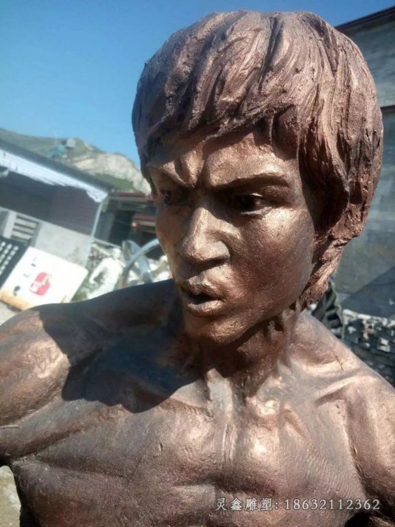 李小龙人物雕塑