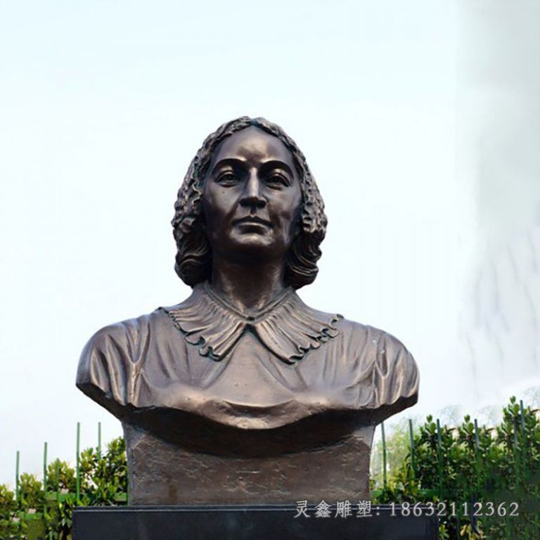 南丁格尔人物景观铜雕