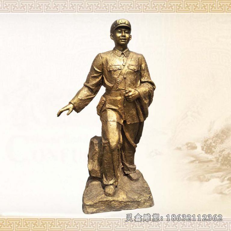 校园雷锋铜雕