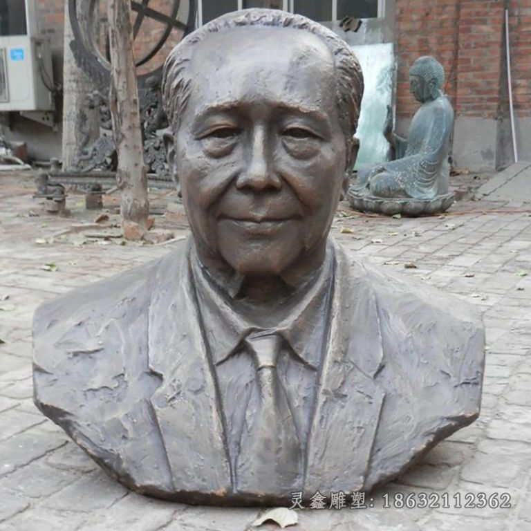 袁隆平广场名人铜雕