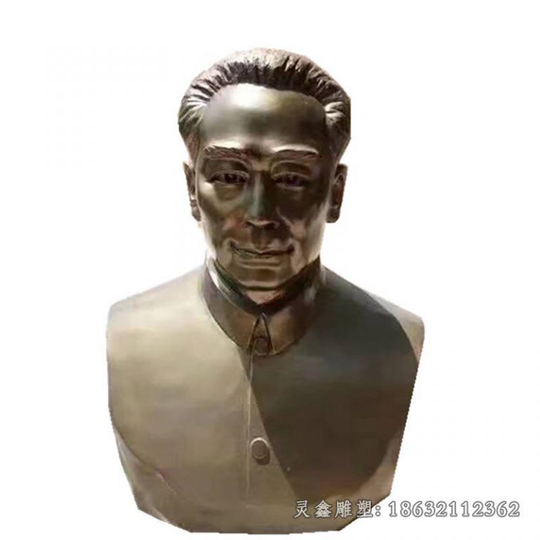周恩来人物景观雕塑