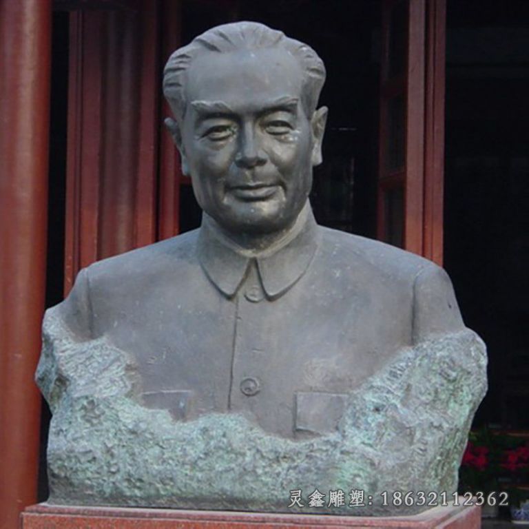 周恩来红军人物雕塑