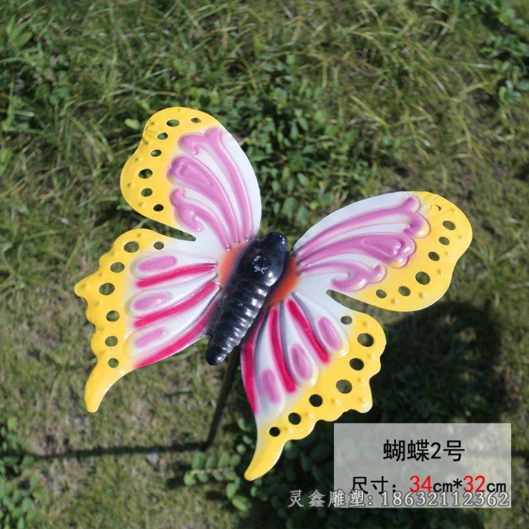 蝴蝶动物景观雕塑