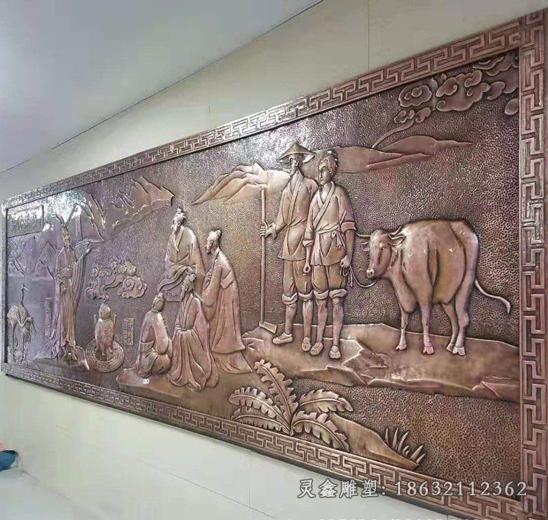 学校文化浮雕壁墙雕塑