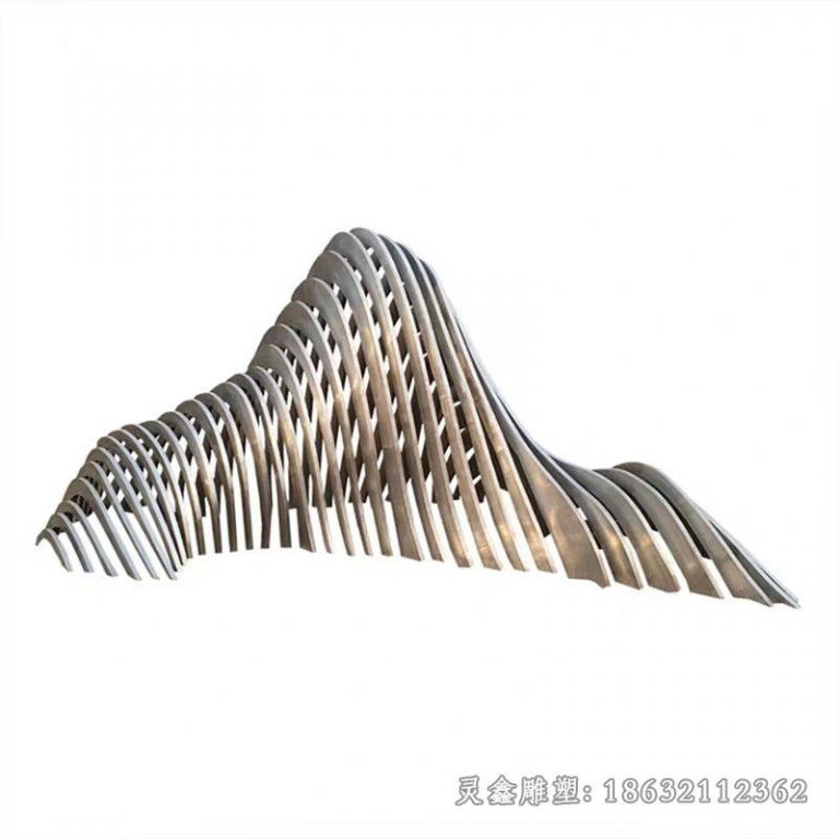 不锈钢假山公园景观雕塑