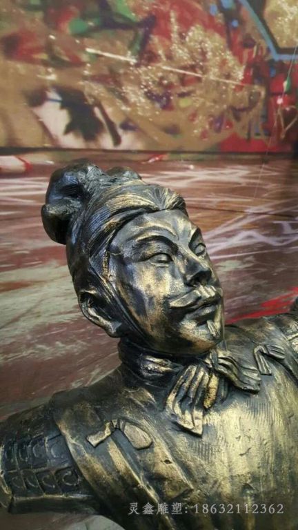 兵马俑校园景观人物铜雕