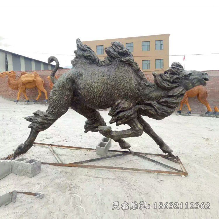 动物骆驼城市景观铜雕