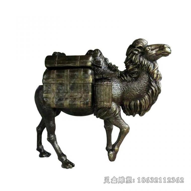 骆驼城市景观动物铜雕