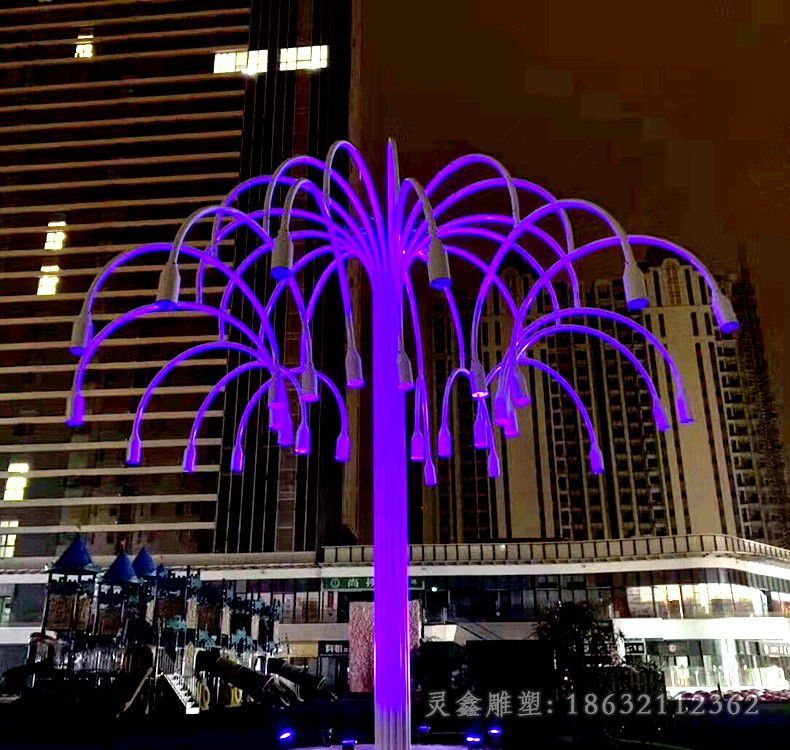 不锈钢公园风动雕塑