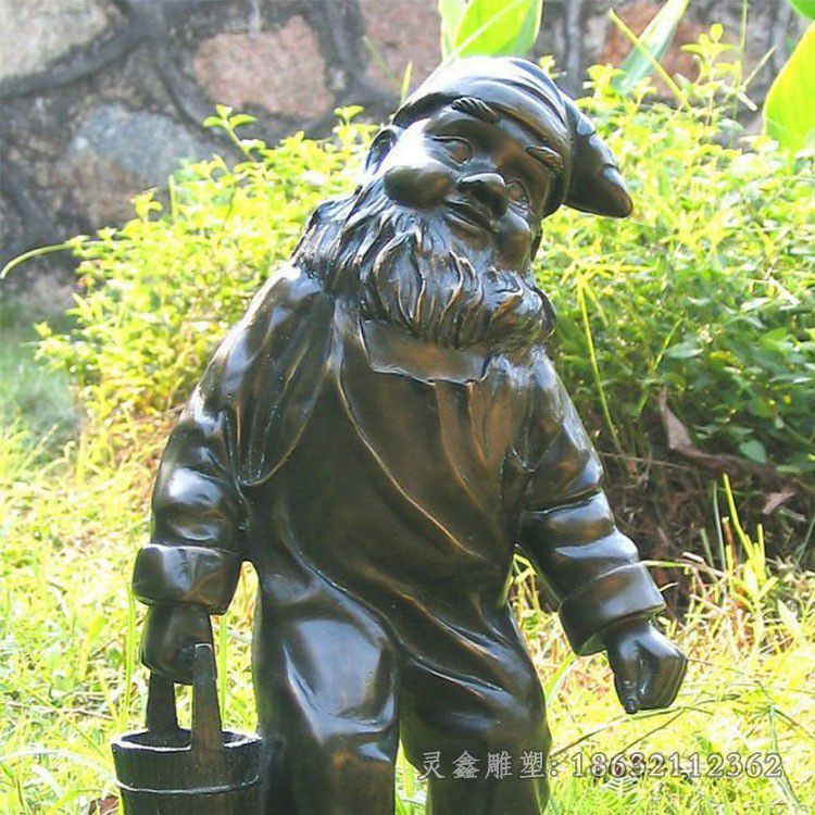 抽象人物公园景观铜雕