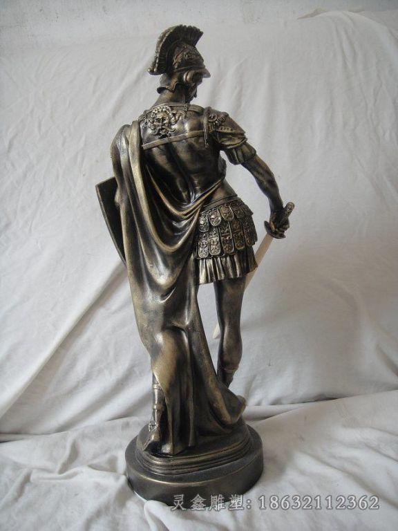 古罗马战士公园景观铜雕