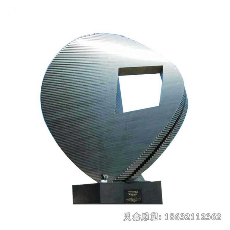 不锈钢镜面公园景观雕塑