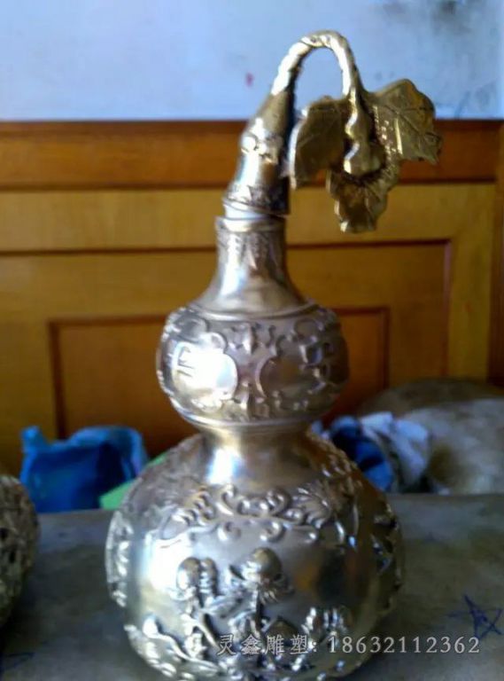 招财葫芦城市景观铜雕