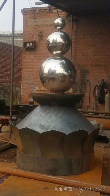 招财葫芦别墅景观铜雕