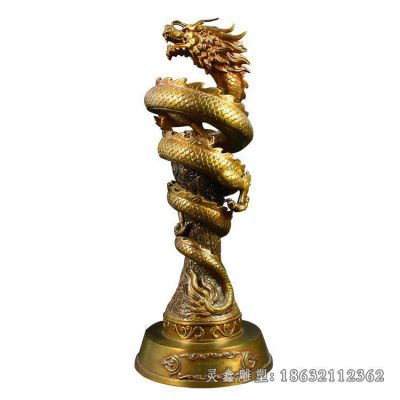 盘龙柱景观雕塑
