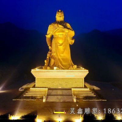 关羽古代人物雕塑