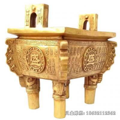 鼎寺庙景观雕塑