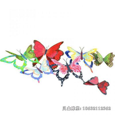 不锈钢蝴蝶动物雕塑