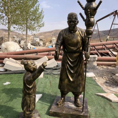 糖葫芦城市景观铜雕