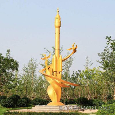 不锈钢神兽凤凰景观雕塑