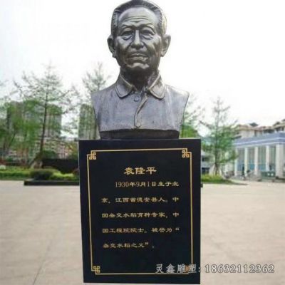 袁隆平名人胸像铜雕