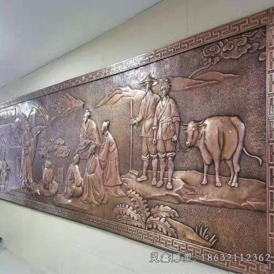 学校文化浮雕壁墙雕塑