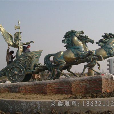 阿波罗校园景观人物铜雕