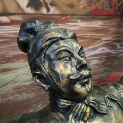 兵马俑校园景观人物铜雕