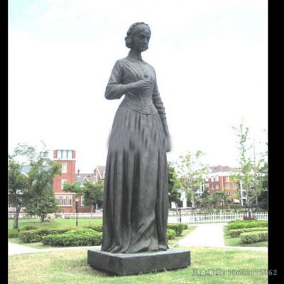 南丁格尔校园人物铜雕