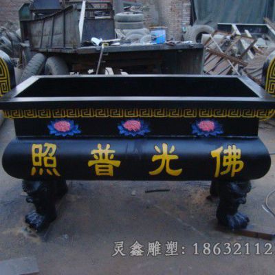 寺庙香炉广场景观铜雕
